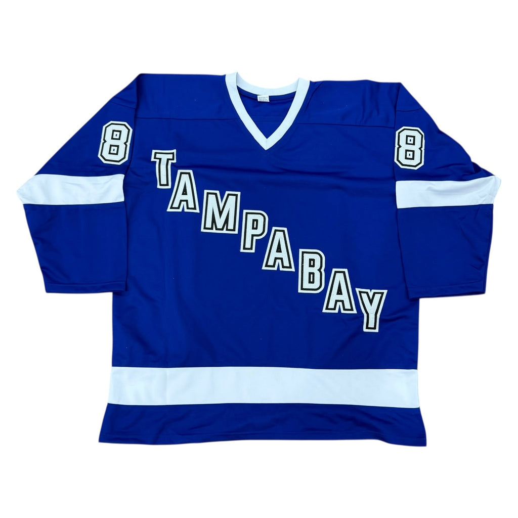Andrei Vasilevskiy Autographed Tampa Bay (Blue #88) Custom Hockey Jersey - JSA Witness