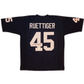Rudy Ruettiger Autographed Notre Dame (Navy Blue #45) Custom Jersey - JSA