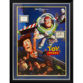 Toy Story Full-Size Movie Poster Deluxe Framed with Tom Hanks And Tim Allen Autographs - JSA