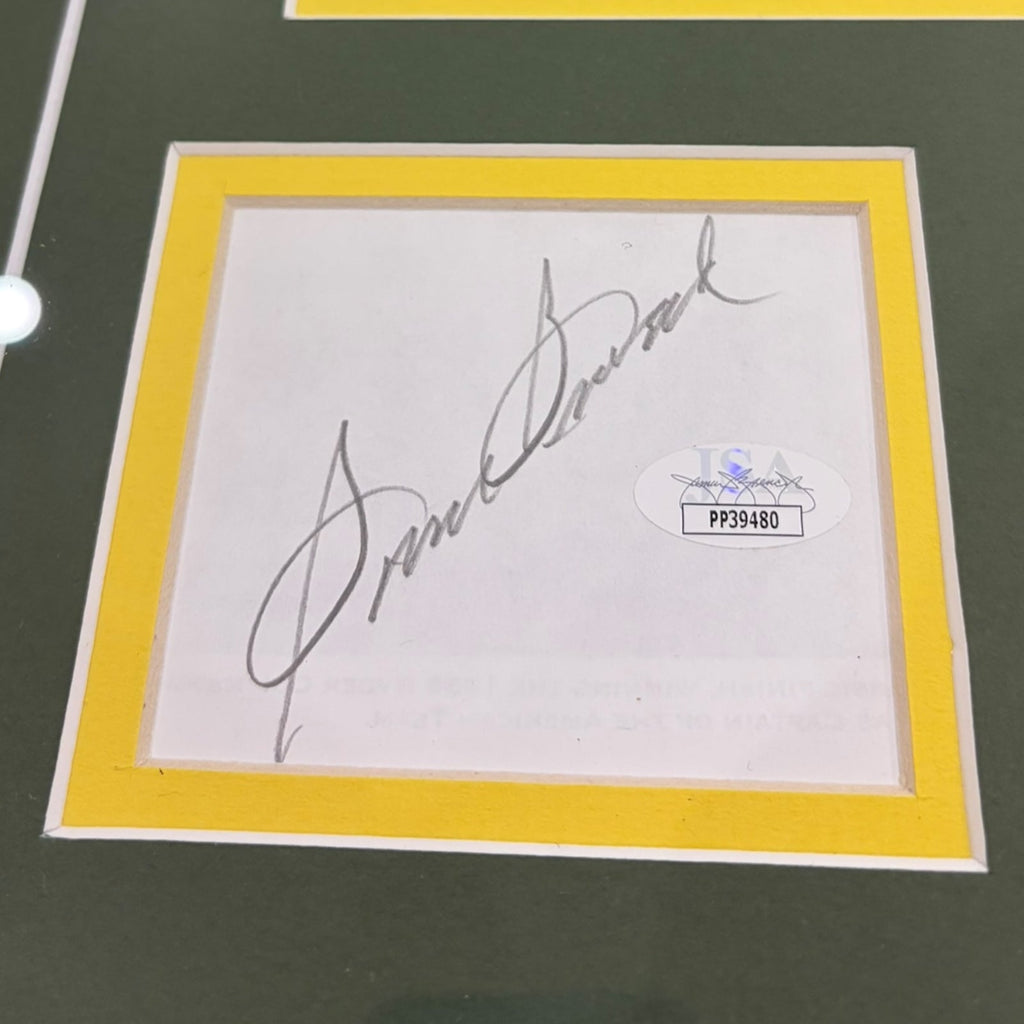 Sam Snead, Gene Sarazen And Byron Nelson Autographed Masters The Starters Deluxe Framed Piece - JSA
