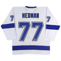 Victor Hedman Autographed Tampa Bay (White #77) Custom Jersey - JSA