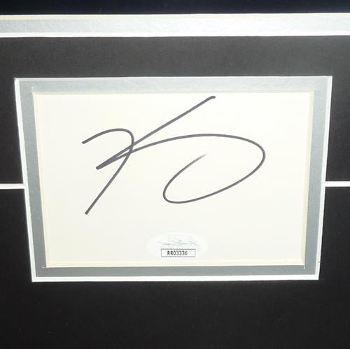 Kevin Hart What Now 11x17 Poster Deluxe Framed with Autograph - JSA