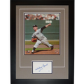 Whitey Ford Autographed New York Yankees Signature Series Frame - JSA