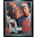 White Men Can't Jump Full-Size Movie Poster Deluxe Framed with Wesley Snipes And Woody Harrelson Autographs - JSA