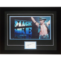 Magic Mike 11x17 Movie Poster Deluxe Framed with Matthew McConaughey Autograph - JSA