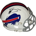 Stefon Diggs Autographed Buffalo Bills Mini Helmet - JSA