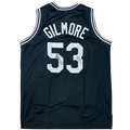 Artis Gilmore Autographed San Antonio (Black #53) Custom Jersey w/ HOF 11 - JSA