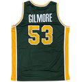 Artis Gilmore Autographed Jacksonville University (Green #53) Custom Jersey w/ HOF 11 - JSA