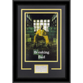 Breaking Bad 11x17 TV Poster Deluxe Framed with Bryan Cranston Autograph - JSA