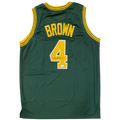 Dee Brown Autographed Jacksonville University Dolphins (Green #4) Jersey - JSA
