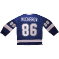 Nikita Kucherov Autographed Tampa Bay (Blue #86) Custom Jersey - JSA