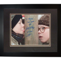 Scott Schwartz Flick Autographed A Christmas Story (Flick's Lick) Deluxe Framed 11x14 Photo w/ Quote Inscr - JSA
