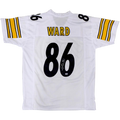 Hines Ward Autographed Pittsburgh (White #86) Custom Jersey - PSA