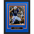 Steve Spurrier Autographed Florida Gators (Action) Deluxe Framed 8x10 Photo - JSA