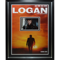 Logan X-Men Full-Size Movie Poster Deluxe Framed with Hugh Jackman Autographed 8x10 Photo - JSA
