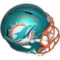 Dan Marino Autographed Miami Dolphins (FLASH Alternate) Deluxe Full-Size Replica Helmet - JSA Witness