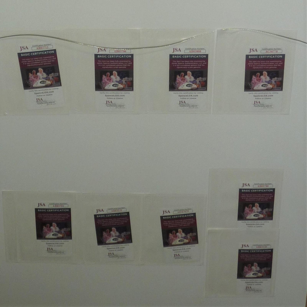 Dazed and Confused Full-Size Movie Poster Deluxe Framed with All Cast Autographs - JSA