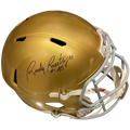 Rudy Ruettiger Autographed Notre Dame Fighting Irish Deluxe Full-Size Replica Helmet - JSA