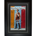 Jon Heder Autographed Napoleon Dynamite Deluxe Framed 11x17 Movie Poster w/ Inscription - Beckett