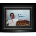 Jon Heder Autographed Napoleon Dynamite (on couch) Deluxe Framed 11x17 Photo w/ Gosh - Beckett