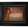 David Koechner Champ Kind Autographed Anchorman Whammy Deluxe Framed 11x17 Poster - Beckett