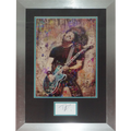 Dave Grohl Autographed Music Splash Art Deluxe Framed Piece - JSA