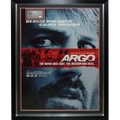 ARGO Full-Size Movie Poster Deluxe Framed with Ben Affleck Autograph - JSA