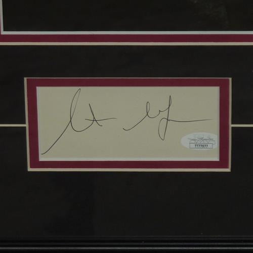 Michael Imperioli, Steve Schirripa And Steven Van Zandt Autographed Sopranos Cast (with James Gandolfini) Deluxe Framed 16x20 Photo - JSA