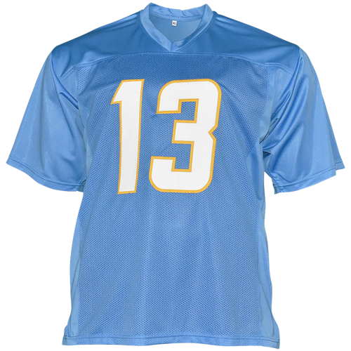 Keenan Allen Autographed Los Angeles Chargers (Powder Blue #13) Custom Jersey - JSA