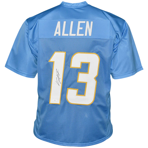 Keenan Allen Autographed Los Angeles Chargers (Powder Blue #13) Custom Jersey - JSA