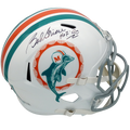 Bob Griese Autographed Miami Dolphins (Throwback) Deluxe Full-Size Replica Helmet w/ HOF 80 - JSA