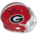 Champ Bailey Autographed Georgia Bulldogs Mini Helmet - Beckett