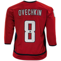 Alexander Ovechkin Autographed Washington (Red #8) Custom Jersey - JSA
