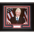 Bill Clinton Autographed President Signature Series Frame - JSA