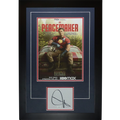 Peacemaker 11x17 TV Poster Deluxe Framed with John Cena Autograph - JSA