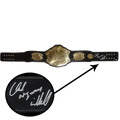 Chuck Liddell Autographed UFC Custom Model Championship Belt - TriStar