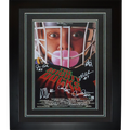 Mighty Ducks Cast Autographed 11x17 Deluxe Framed Movie Poster - 6 Signatures - Beckett
