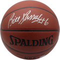 Bill Russell Autographed NBA Basketball - JSA And Russell Holo