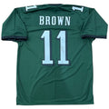 AJ Brown Autographed Philadelphia (Green #11) Custom Jersey - Beckett