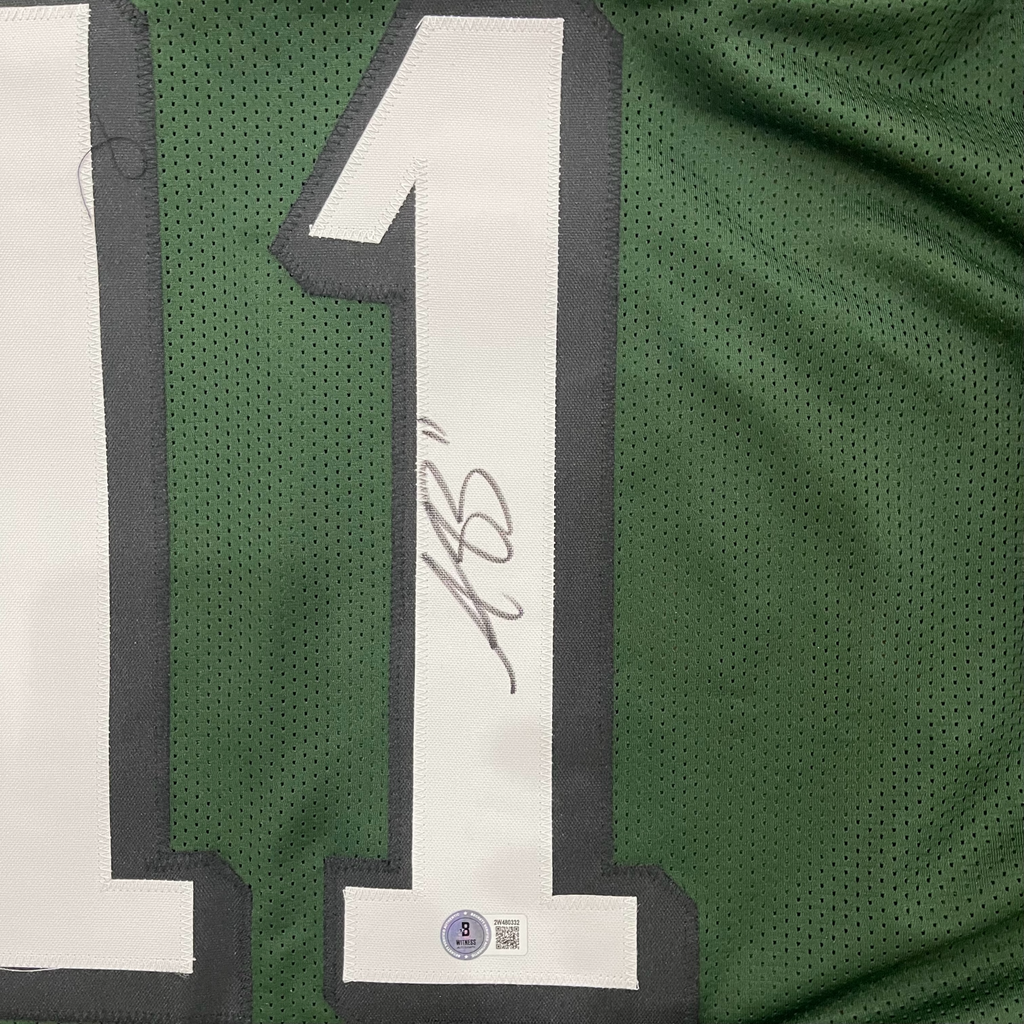 AJ Brown Autographed Philadelphia (Green #11) Custom Jersey - Beckett