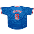 Andre Dawson Autographed Chicago (Blue #8) Custom Jersey – JSA