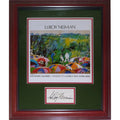 LeRoy Neiman Autographed Golf Artwork Poster Deluxe Framed Piece - JSA