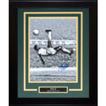 Pele Autographed Brazil Soccer (Bicycle Kick) Deluxe Framed 11x14 Photo – Beckett