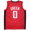 Jalen Green Autographed Houston (Red #0) Custom Basketball Jersey - JSA