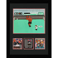 Mike Tyson Autographed Original Nintendo Game Cartridge Deluxe Framed in Punchout Shadowbox Display - JSA