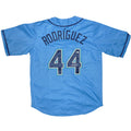 Julio Rodriguez Autographed Seattle (Baby Blue #44) Jersey - BAS