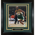Gary Payton Autographed Seattle SuperSonics Deluxe Framed 11x14 Photo - Beckett