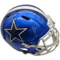 Trevon Diggs Autographed Dallas Cowboys (FLASH Alternate) Deluxe Full-Size Replica Helmet - Beckett
