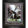 Ray Lewis Autographed Baltimore Ravens (Scream) Deluxe Framed 8x10 Photo - Beckett