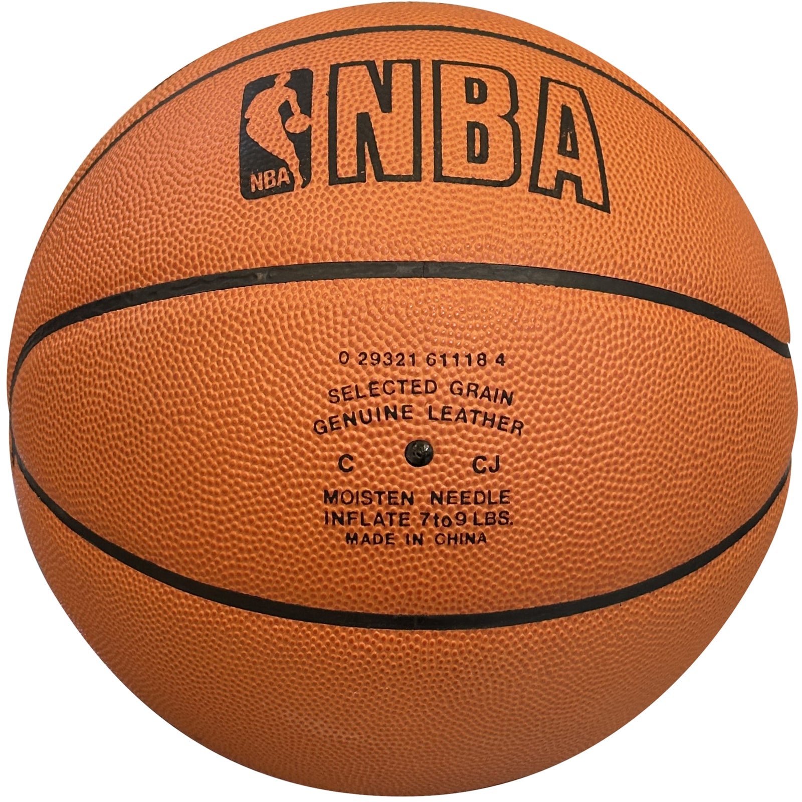 LeBron James Autographed NBA Rookie of the Year Embossed Spalding Basketball w/ ROY 04 Limited Edition #68 of 123 - UDA Upper Deck